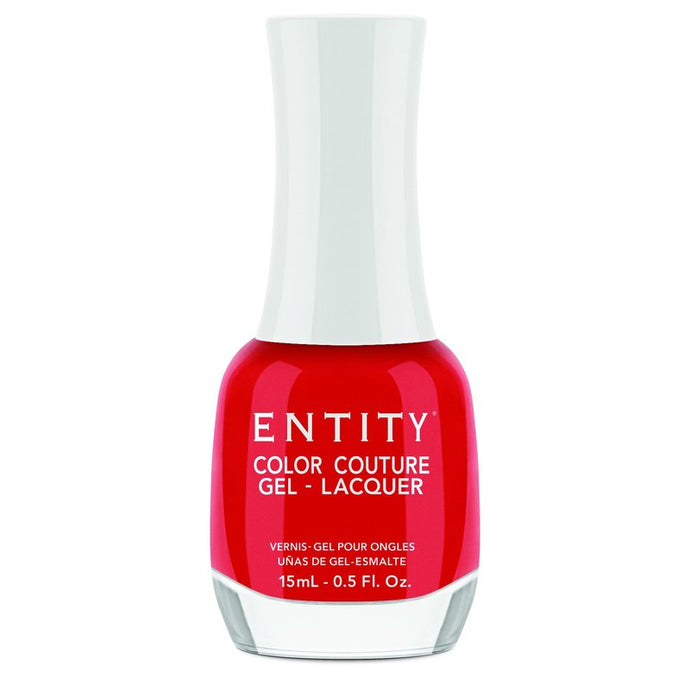 Entity Gel Lacquer A-Very Bright Red Dress